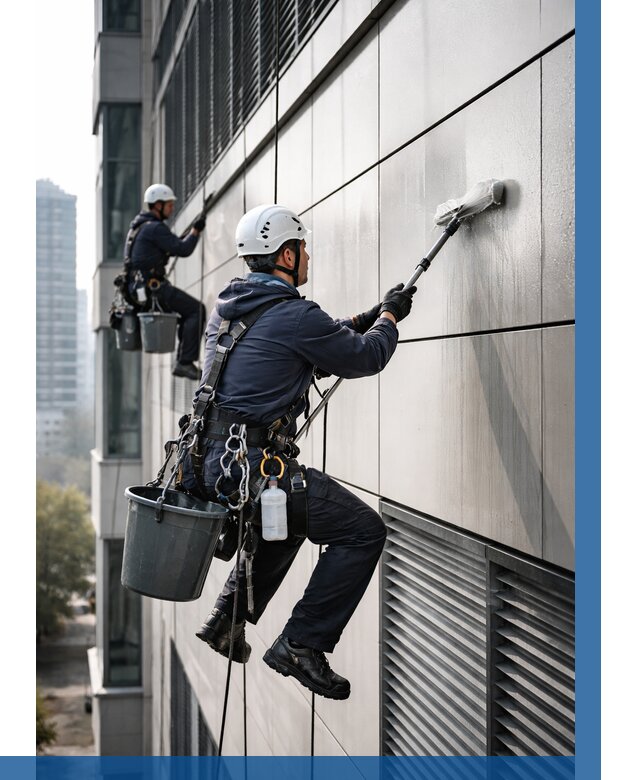 Мойка вентилируемого фасада в Устях-Лабинске от 255 р. | ВЫСОТНИК-Улб