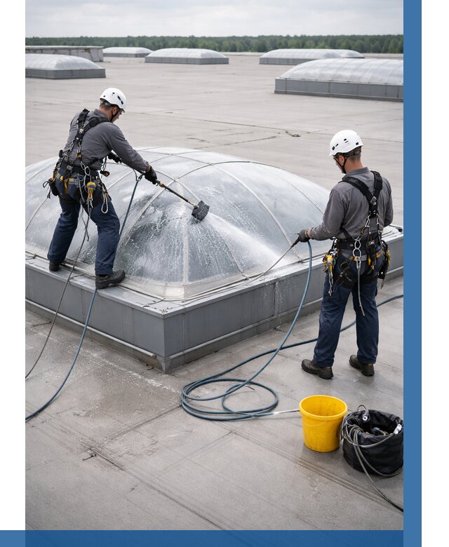 Мойка зенитных фонарей в Устях-Лабинске, заказать от 4597 р. | ВЫСОТНИК-Улб