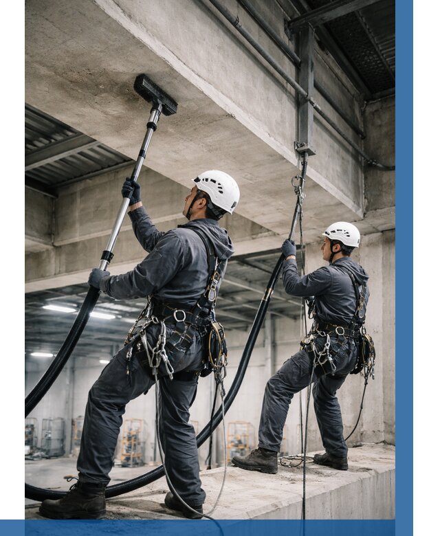 Обеспыливание потолочных конструкций в Устях-Лабинске от 255 р. |ВЫСОТНИК-Улб