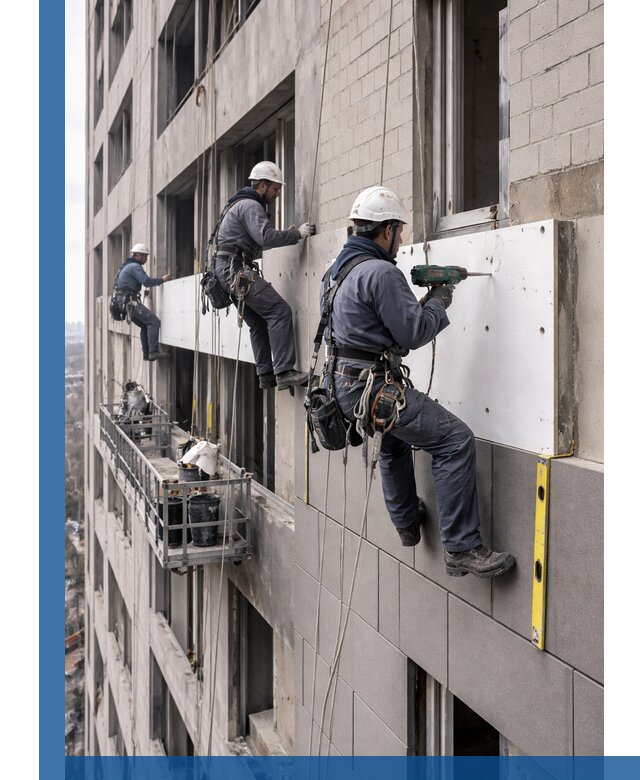 Монтаж фасадных термопанелей высокого качества в Устях-Лабинске