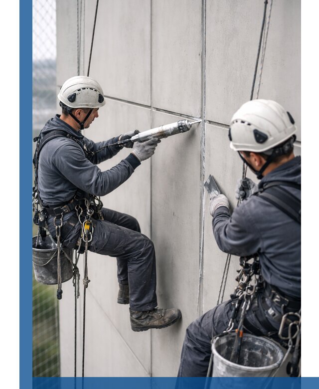 Первичная герметизация швов фасадов и кровель в Устях-Лабинске