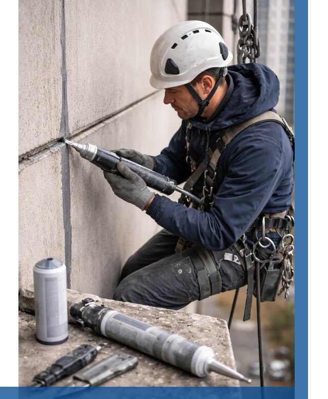 Вторичная герметизация швов в Устях-Лабинске от 460 р. | ВЫСОТНИК-Улб