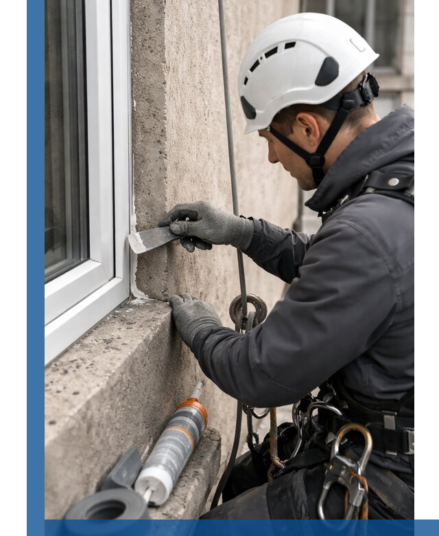 Герметизация монтажных швов окон в Устях-Лабинске с гарантией качества