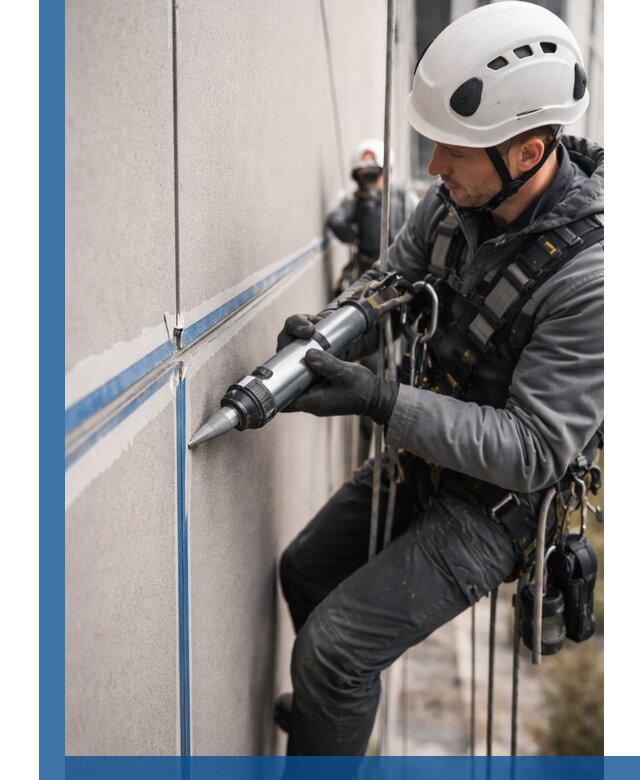 Герметизация стыков фасадных панелей в Устях-Лабинске качественно и быстро