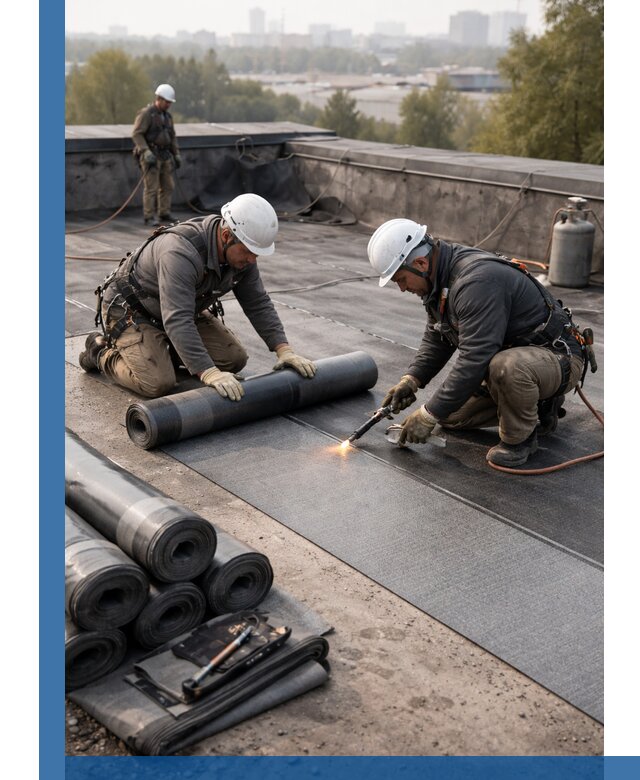 Монтаж мягкой кровли в Устях-Лабинске профессионально и надежно