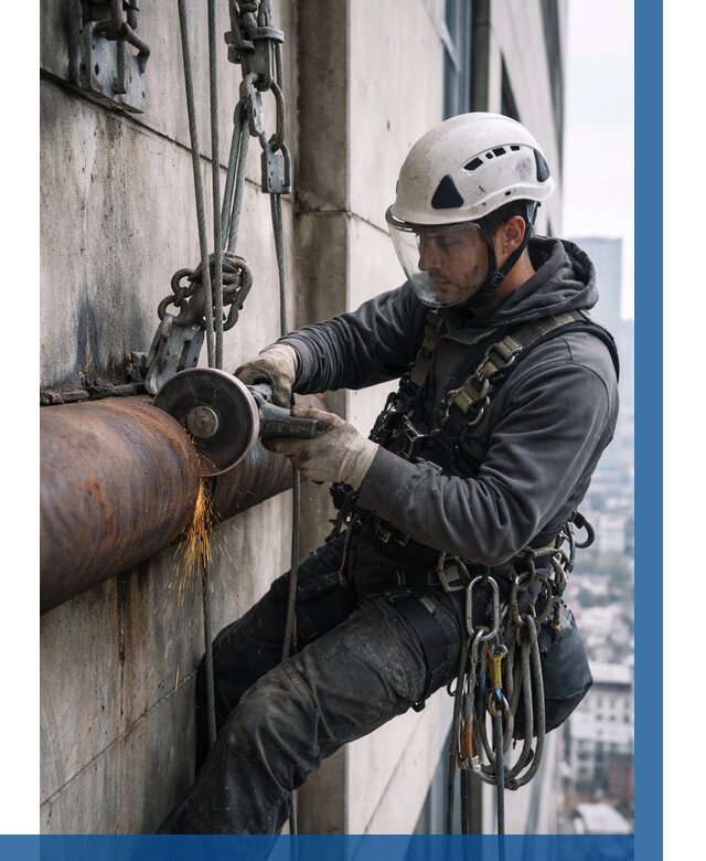 Резка металла на высоте в Устях-Лабинске по цене от 4597 р. | ВЫСОТНИК-Улб