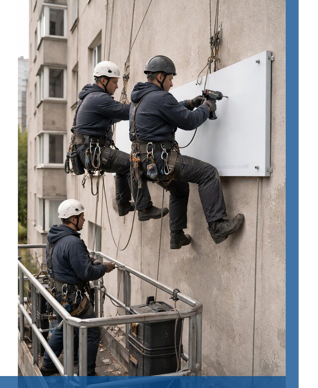 Монтаж табличек и указателей в Устях-Лабинске от 3576 р. | ВЫСОТНИК-Улб