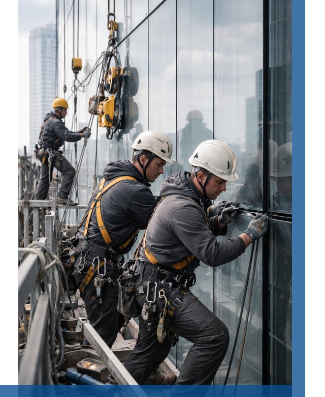 Структурное остекление фасадов в Устях-Лабинске от 9705 р. | ВЫСОТНИК-Улб