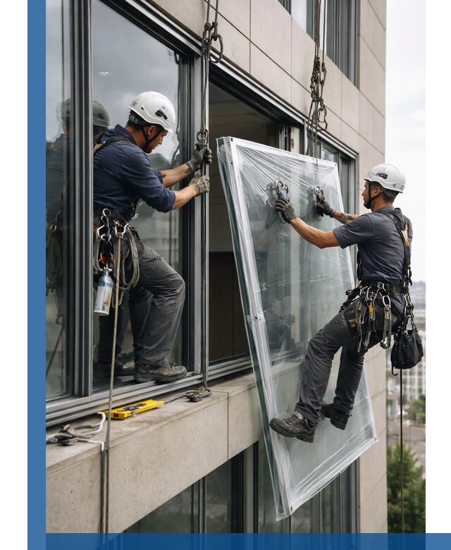 Профессиональная замена стекла в витраже в Устях-Лабинске с гарантией