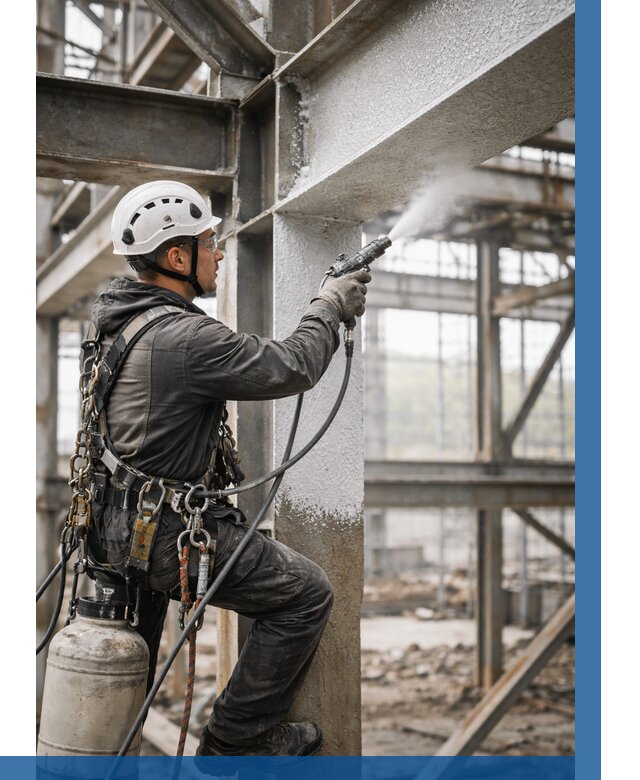 Огнезащита металлоконструкций от 766 р. | ВЫСОТНИК-Улб в Устях-Лабинске