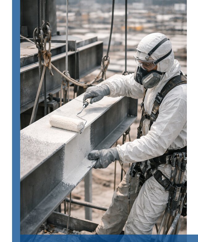 Профессиональная огнезащитная обработка металлоконструкций в Устях-Лабинске