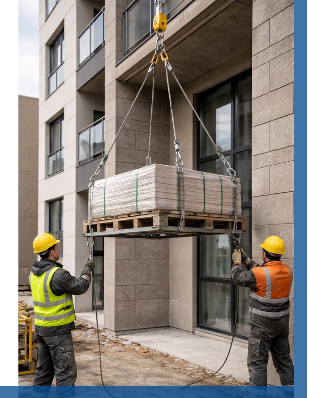 Подъем керамогранита на этаж в Устях-Лабинске от 3576 р. | ВЫСОТНИК-Улб