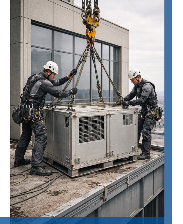 Такелажные работы на высоте в Устях-Лабинске от 8173 р. | ВЫСОТНИК-Улб