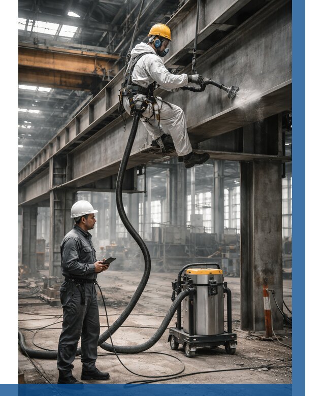 Обеспыливание конструкций в цехе в Устях-Лабинске от 4291 р. | ВЫСОТНИК-Улб