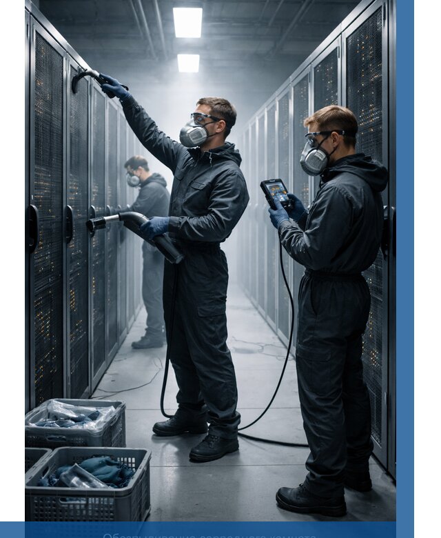 Обеспыливание серверной комнаты в Устях-Лабинске от 4597 р. | ВЫСОТНИК-Улб