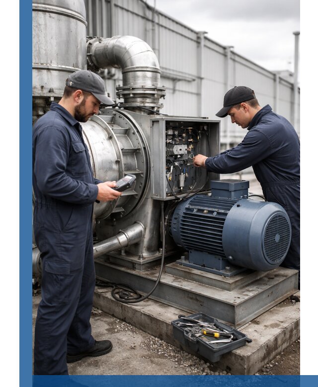 Техническое обслуживание промышленного оборудования в Устях-Лабинске