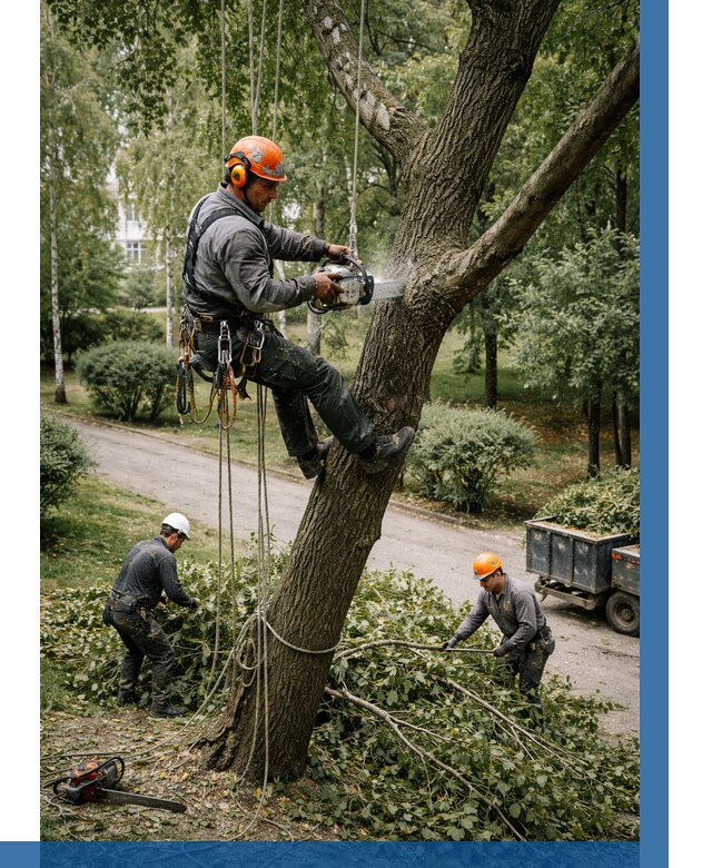 Кронирование деревьев в Устях-Лабинске от 6640 р. | ВЫСОТНИК-Улб