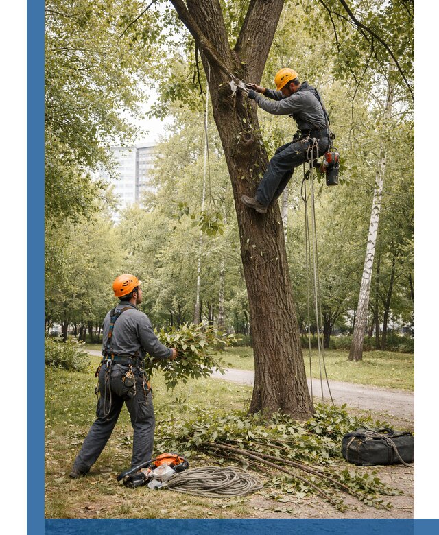 Санитарная обрезка деревьев в Устях-Лабинске, профессионально и безопасно