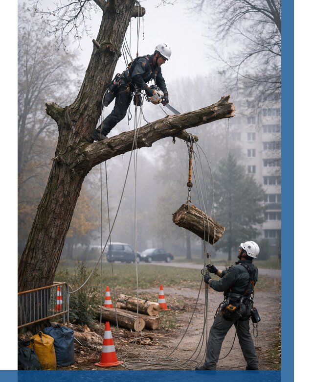 Удаление аварийных деревьев в Устях-Лабинске от 15324 р. | ВЫСОТНИК-Улб