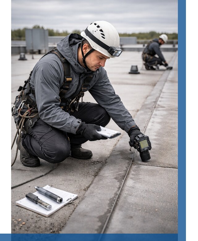 Обследование кровли на протечки в Устях-Лабинске от 4597 р. | ВЫСОТНИК-Улб